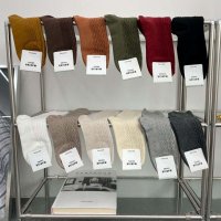 Marian socks 마리안 탄탄한 꽈배기 중목 양말 완전 고퀄리티 따뜻한 양말