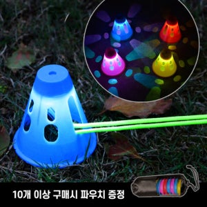 와와몰 단조팩 팩가드 LED 캠핑 타프 텐트 스트링 스트랩 걸림 방지 안전등