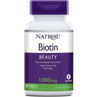 나트롤 Natrol 비오틴 1000mcg 100정