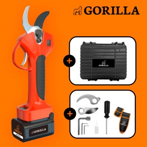 고릴라 무선 충전 전동 전정 전지가위 가지치기 32mm 연장대 호환