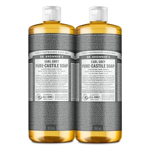 닥터 브로너스 얼그레이 퓨어 캐스틸 솝 대용량 올인원 바디워시 950mlx2개