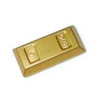 레고 부품 1x2 골드바 (Metallic Gold-99563)