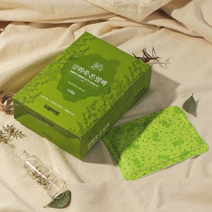 지엘약방 강화쑥 온열팩 30장 배 허리 어깨 복부 생리통 붙이는핫팩