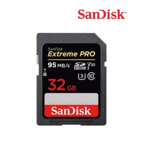샌디스크 Extreme PRO SDHC/SDXC UHS-I카드 SDXXY 32GB