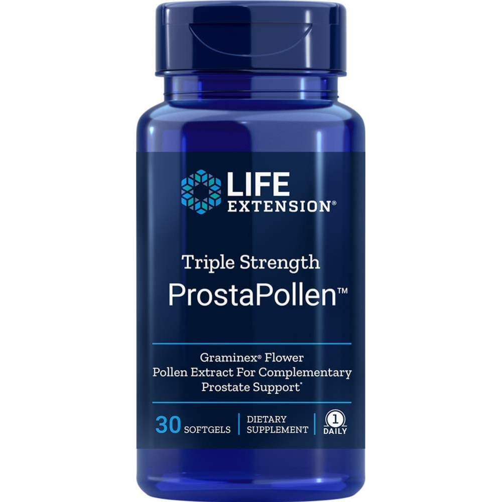 라이프익스텐션 트리플 스트렌스 <b>프로스타폴렌</b> 30소프트젤