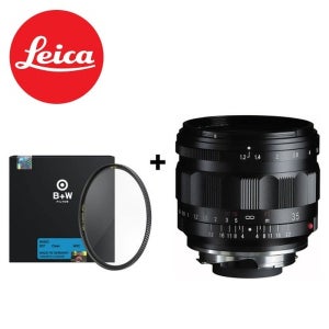 보이그랜더 녹턴 35mm F1.2 ASP IV 라이카 M + B+W BASIC 52mm