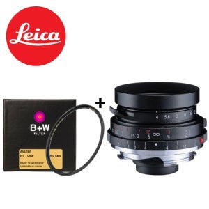 (정품등록이벤트) 보이그랜더 컬러스코파 21mm F4 P 라이카 M + B+W Master 39mm