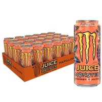 Monster Juice Papillon 몬스터 주스 빠삐용 473ml 24캔 11.4L