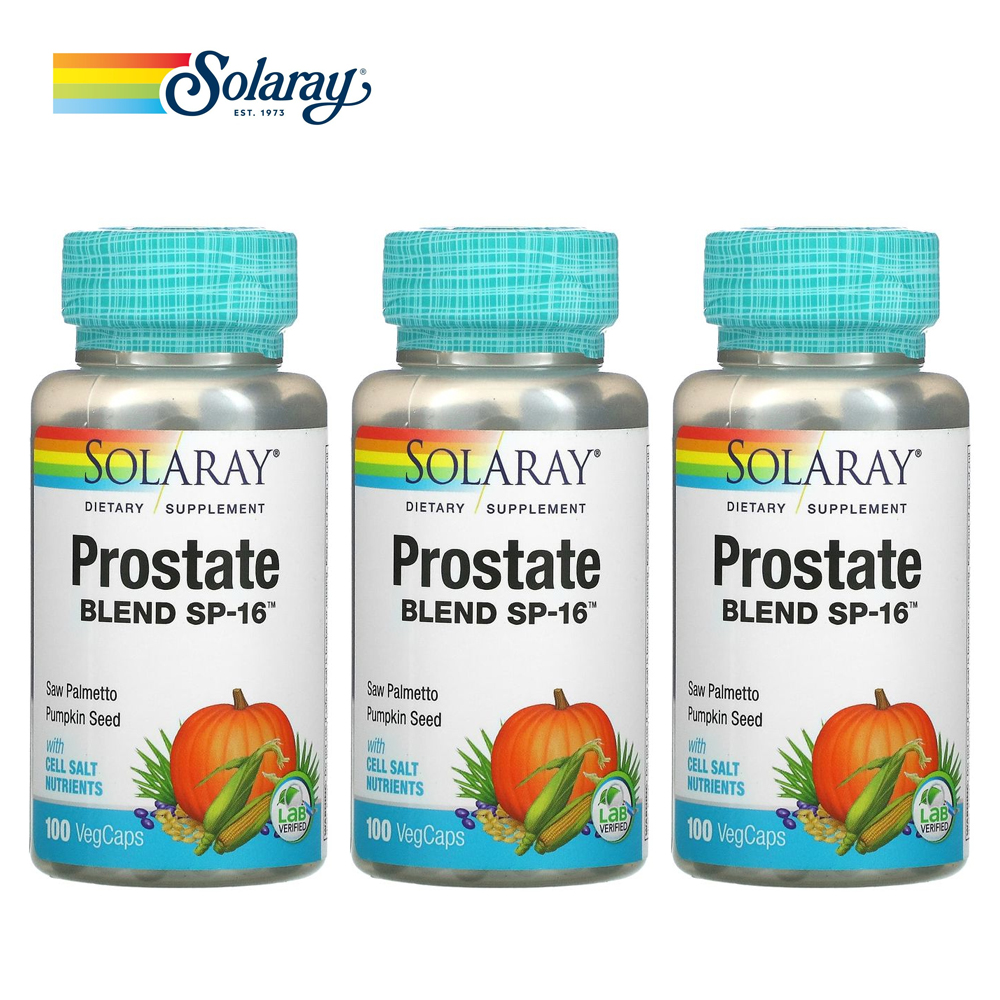 솔라레이 <b>프로스테이트 블렌드 SP</b> <b>16</b> 100캡슐 3통