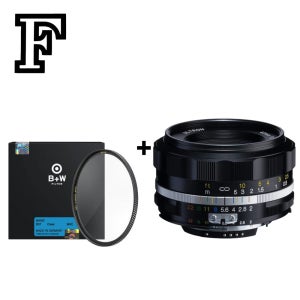 보이그랜더 울트론 40mm F2 SLIIS ASP 블랙림 니콘F용 + B+W 52mm
