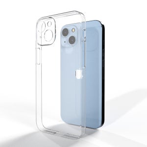 제로스킨 변색없는 생폰 케이스 시그니처6 반투명, 아이폰14 플러스