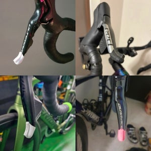 자전거 브레이크 레버캡 더빔 로드 MTB 레버 보호 골무