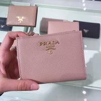 프라다 스몰 사피아노 가죽 반지갑, Small Saffiano Leather Wallet,1ML023ufeff 토미샵