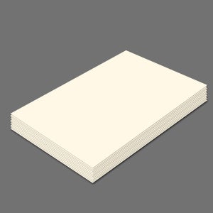 미색 종이 켄트지 도화지 미술용 4절 4절지 50매 200g