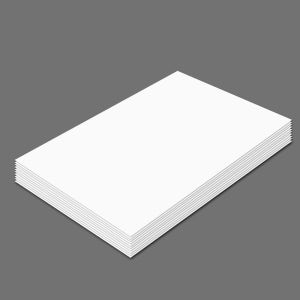 백색 종이 켄트지 도화지 미술 4절 4절지 125매 130g