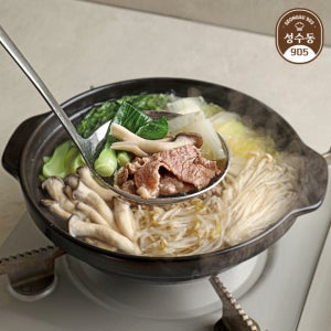 다신샵 성수동905 소고기 샤브샤브전골 1팩 / 5가지 야채 차돌양지 저칼로리