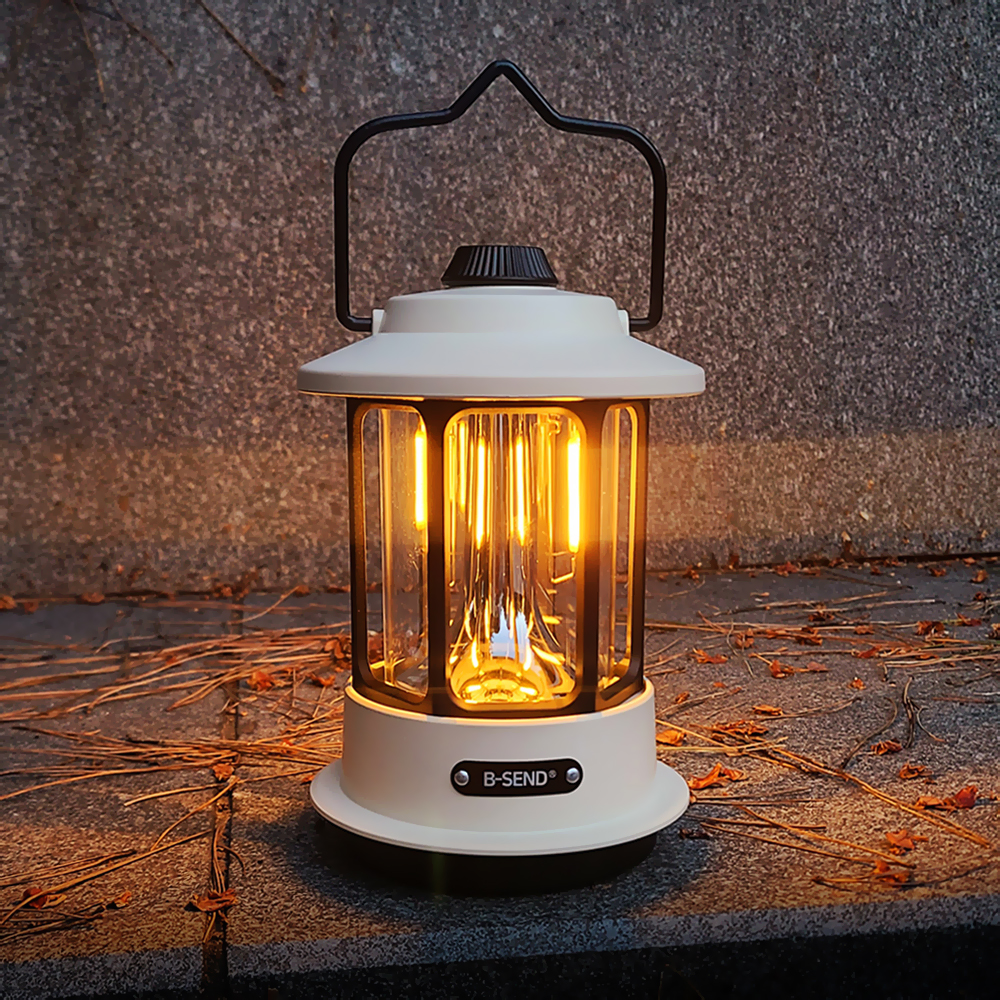 비센드 샤인 감성 캠핑 랜턴 텅스텐 텐트 조명 충전식 램프