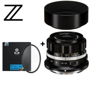 보이그랜더 녹턴 D23mm F1.2 ASP 니콘 Z + B+W Basic 46mm