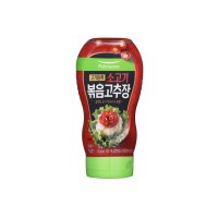 풀무원 고기듬뿍 소고기 볶음고추장(튜브) 370g, 1개