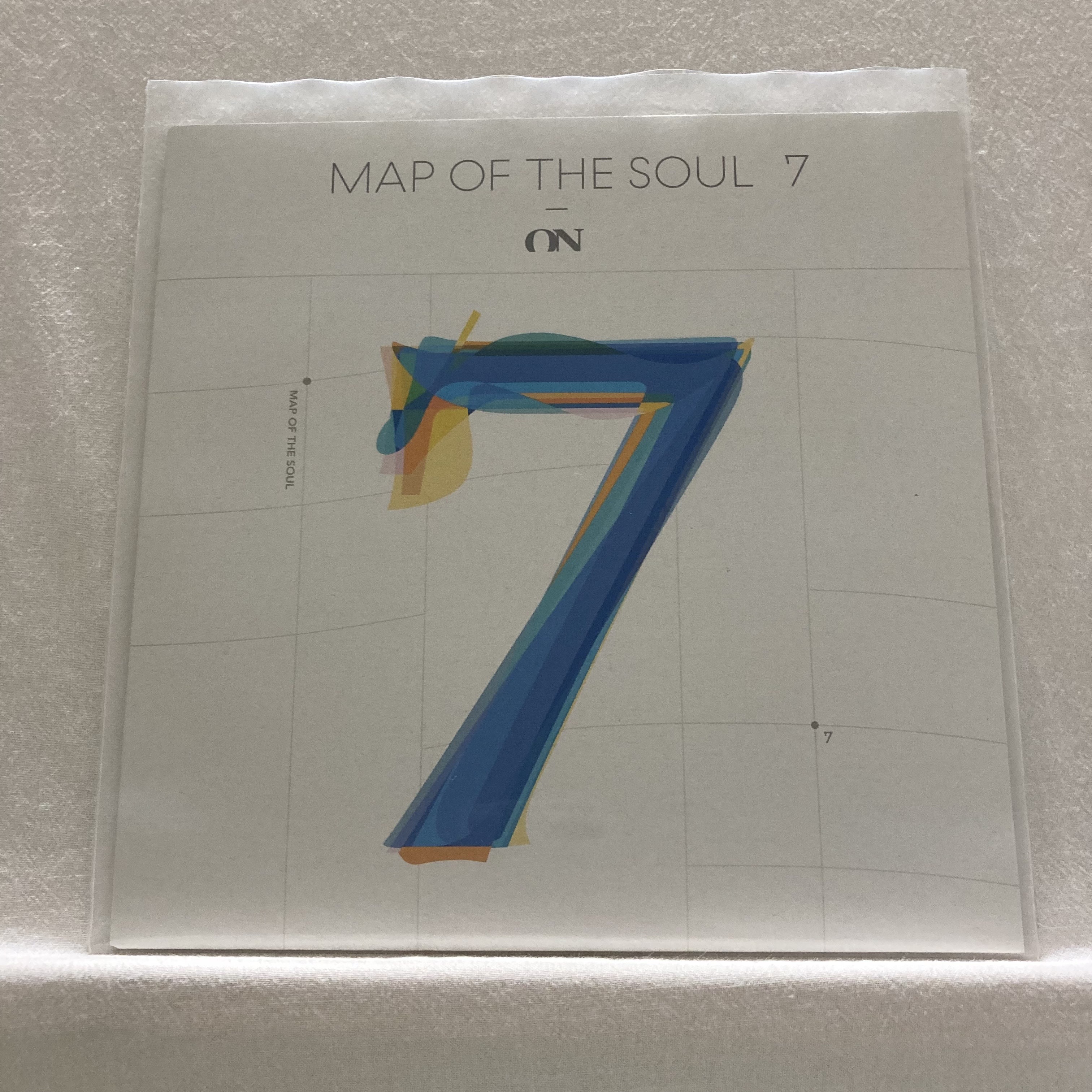 BTS Map of the Soul: 7 ON 7인치 바이닐 (방탄소년단 맵오브더소울 7 ON 7인치 바이닐)