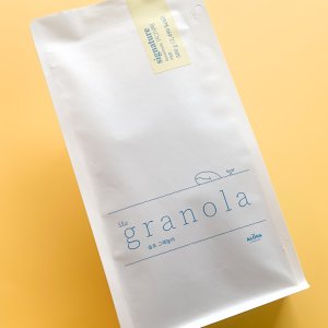 알로하 그래놀라 시그니처 500g 수제 매이플시럽 납작 오트밀 시리얼 식이섬유 단백질식사