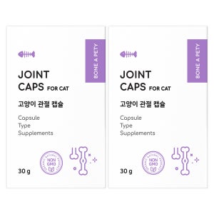 본아페티 조인트캡스포캣 고양이 관절 영양제 60캡슐, 2개
