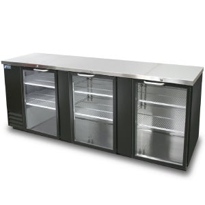 프레쉬 맥주냉장고 테이블형 글라스도어 간냉식 올스텐 디지털 FBB-95BG