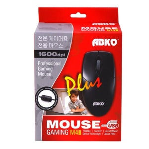 전문 게이머용 마우스 M4 PLUS/프로 게임 고급 PC 컴퓨터