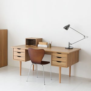 비나트 책상 서랍6칸 TBM74160 1600mm, 캄포어베니어 1938.2796