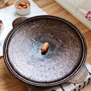 무쇠주물마을 캠핑 무쇠 그리들 전통방식 주물제작 솥뚜껑 불판