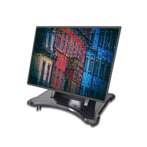 이동식 낮은 TV 스탠드 거치대 42-55인치 각도조절