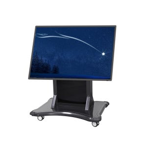 이동식 낮은 TV 스탠드 거치대 42-75인치 각도조절 삼성 LG 중소기업 호환