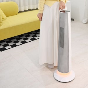 쿠오레 온풍기 플로팅히터 가정용 사무실 업소용 원룸 욕실 난로 CH-F25W