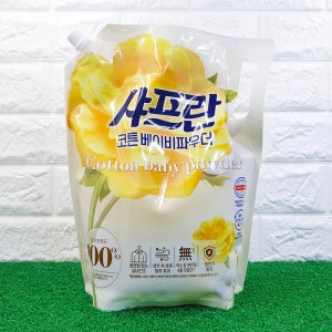 샤프란 섬유유연제 리필 코튼 베이비파우더 2.3L