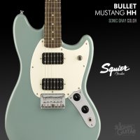 [당일발송] 스콰이어 일렉기타 불렛 머스탱 HH 소닉그레이 / Squier Bullet Mustang