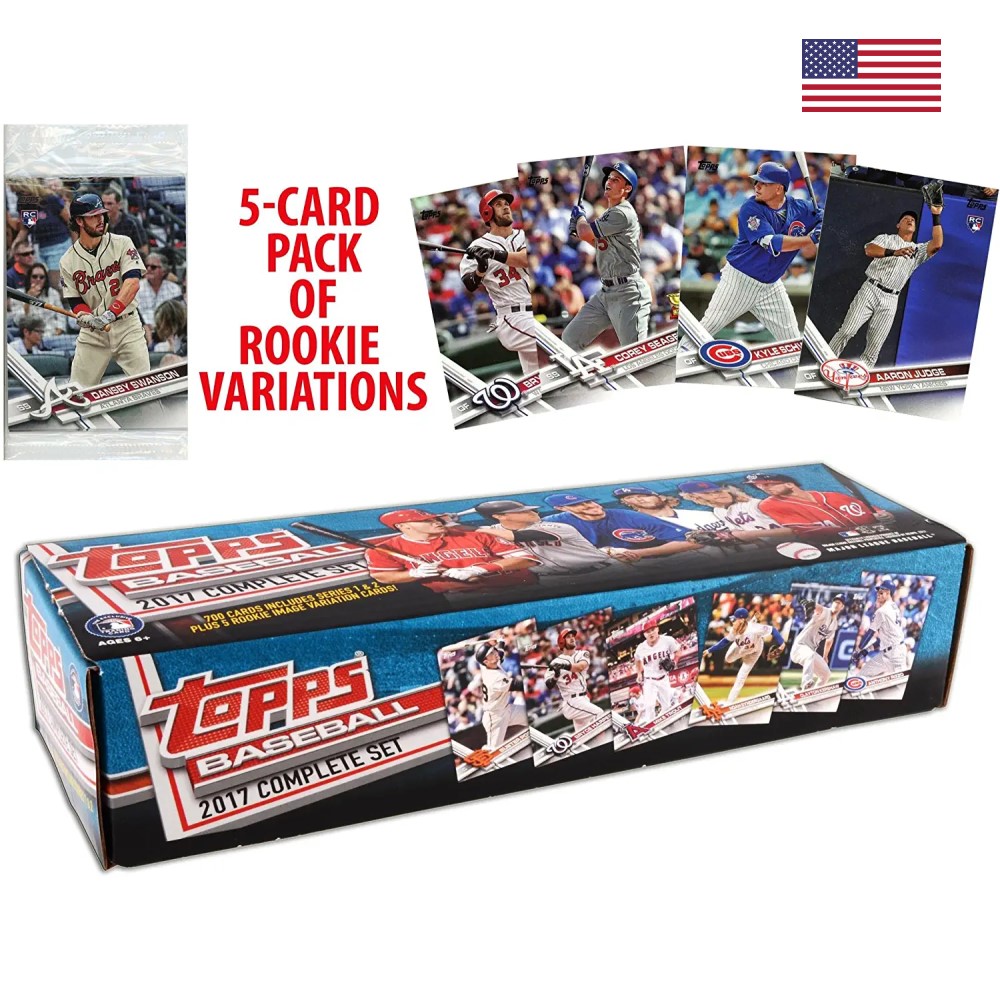 2017 Topps 베이스볼 세트 705 Cards 애런 저지 루키카드 포함 역대급루키들