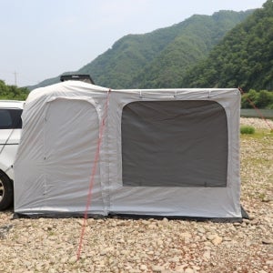 국내제작 캐빈 차량용 도킹 차박텐트 지붕 블랙코팅 풀세트