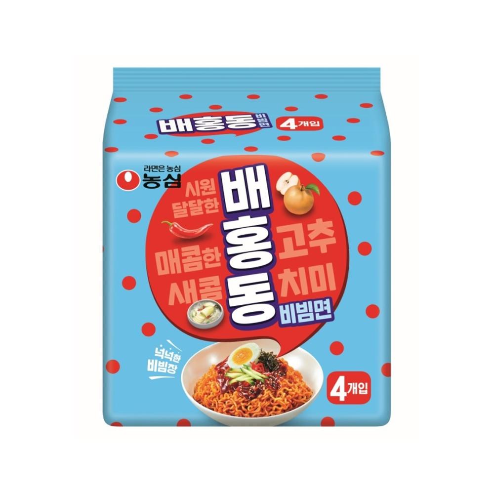 배홍동 비빔면 137g, 8봉 (5,360원) (와우무료)