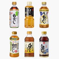 일본 백다시 시로다시 간장 가쓰오부시 백간장 조미료 500ml 모음