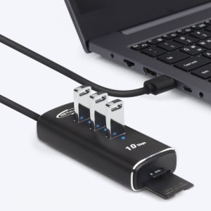 강원전자 넷메이트 USB3.1 5 in 1 멀티허브 LED 맥북 노트북 분배기 멀티포트