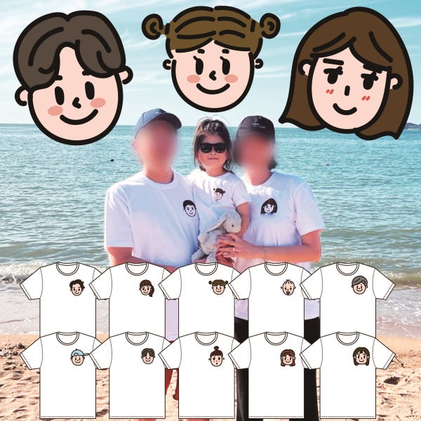 미스타 박 가족티셔츠 단체티 캐릭터 여행티 빅사이즈 유아 아동 패밀리룩 맞춤 제작 반팔 긴팔 맨투맨