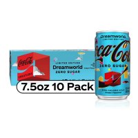미국 Coca Cola 코카콜라 제로 드림월드 꿈맛 한정판 미니캔 222ml 10캔