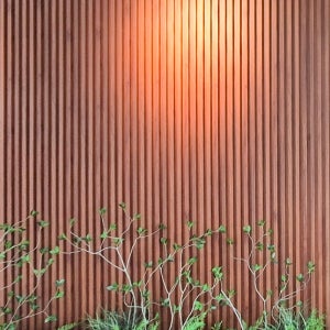 템파보드 템바보드 루바월 벽인테리어 2400x160x26T NL002 티크