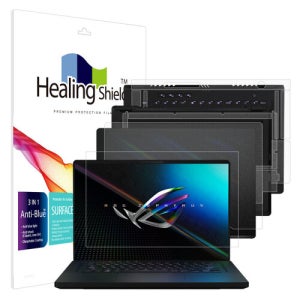 힐링쉴드 에이수스 ROG 제피러스 M16 GU603 블루라이트차단 필름1매 외부3종