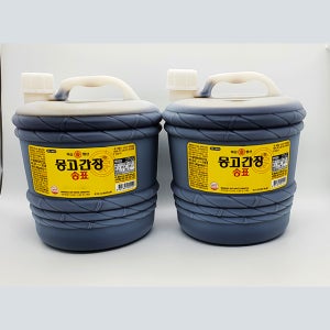 마산 명산 몽고 송표간장 4.5L 1BOX(2통)