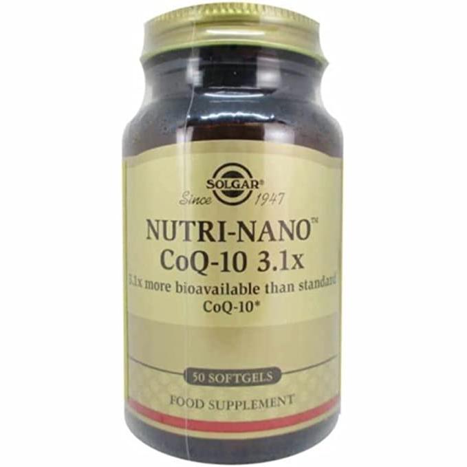 Solgar 솔가 <b>뉴트리 나노</b> 코엔자임 <b>코큐텐</b> 영양제 50정
