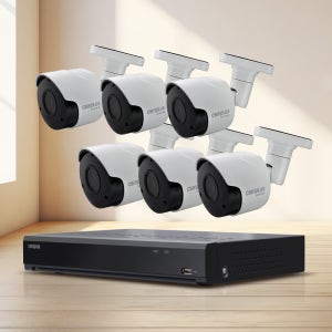 캠플러스 500만화소 8채널 6대(M) 직접설치 CCTV세트 (2T)