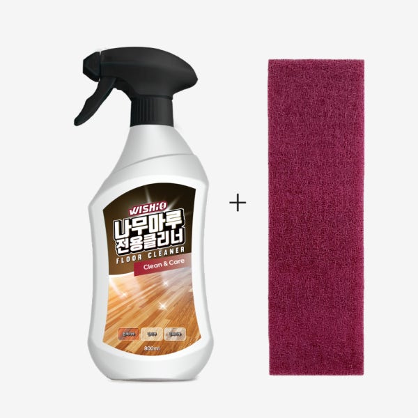 나무마루 전용 클리너 강마루 강화마루 원목마루 위시오 바닥 찌든때 청소세제 800ml