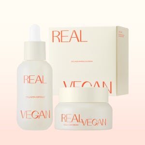 클라뷰 리얼 비건 콜라겐 앰플+크림 세트