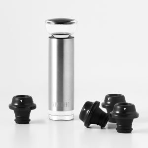 빈토리오 진공 펌프 와인스토퍼 (세이버본품 1개+와인마개 4개)